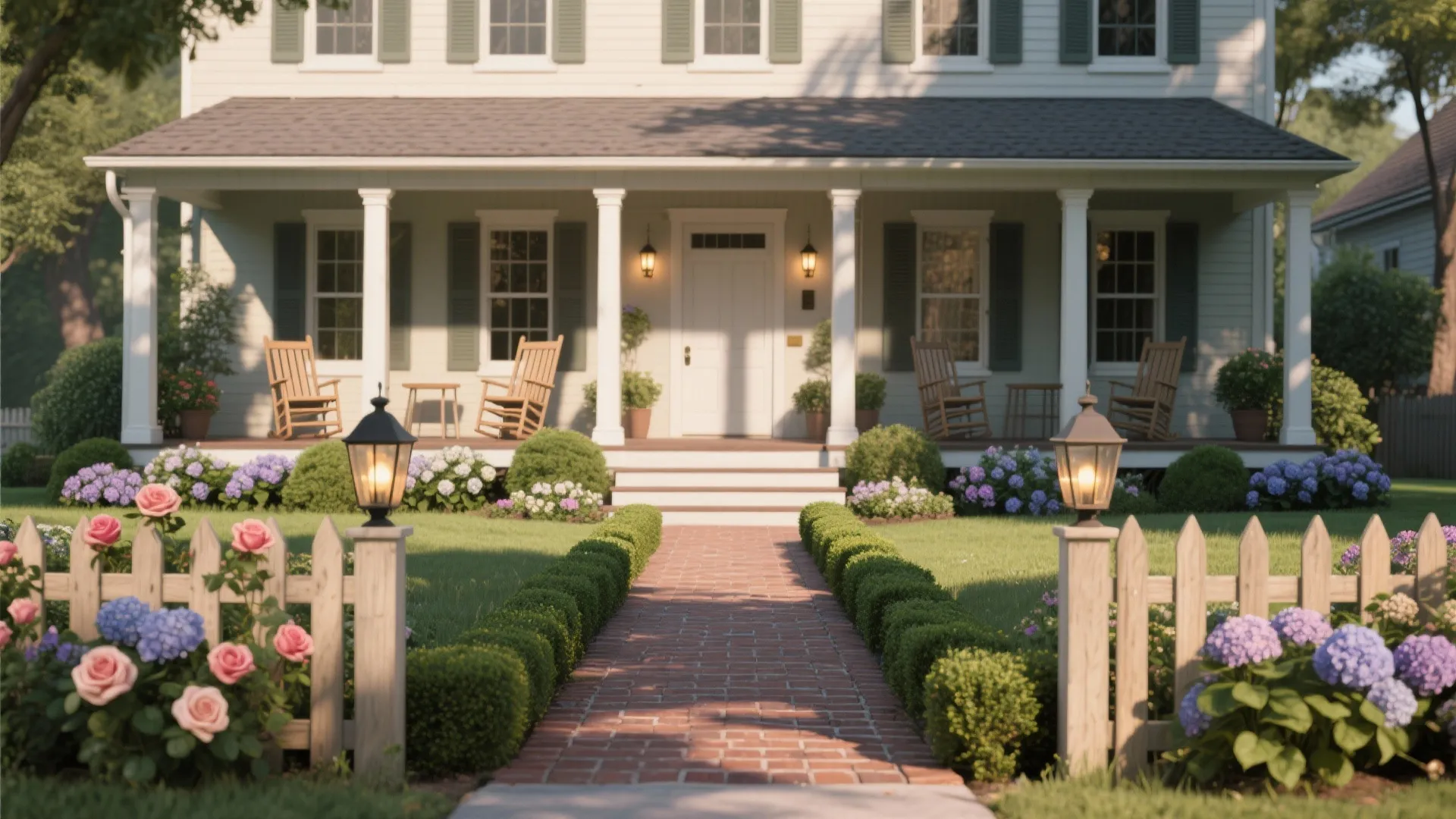 Elegant Colonial Landscaping Ideas for Your Front Yard: Transform your outdoor space with classic colonial designs