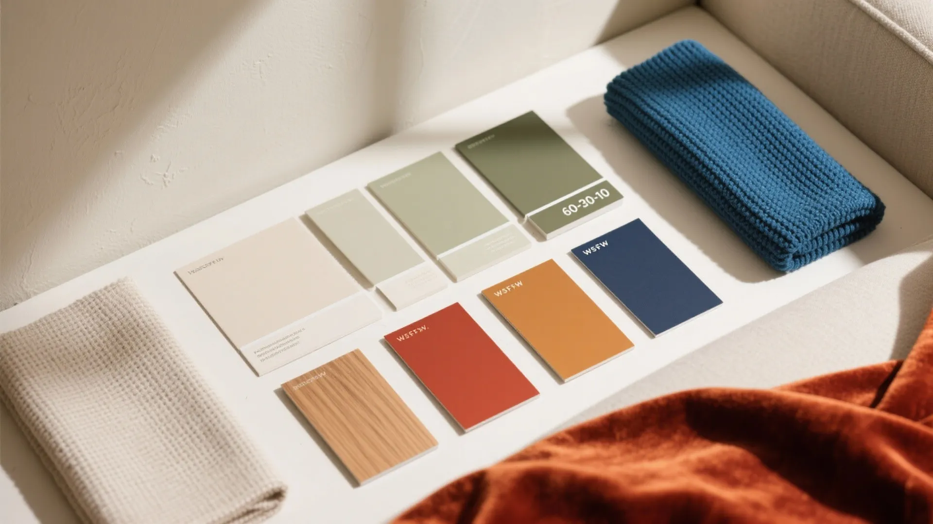 Color that breathes, then a brave accent