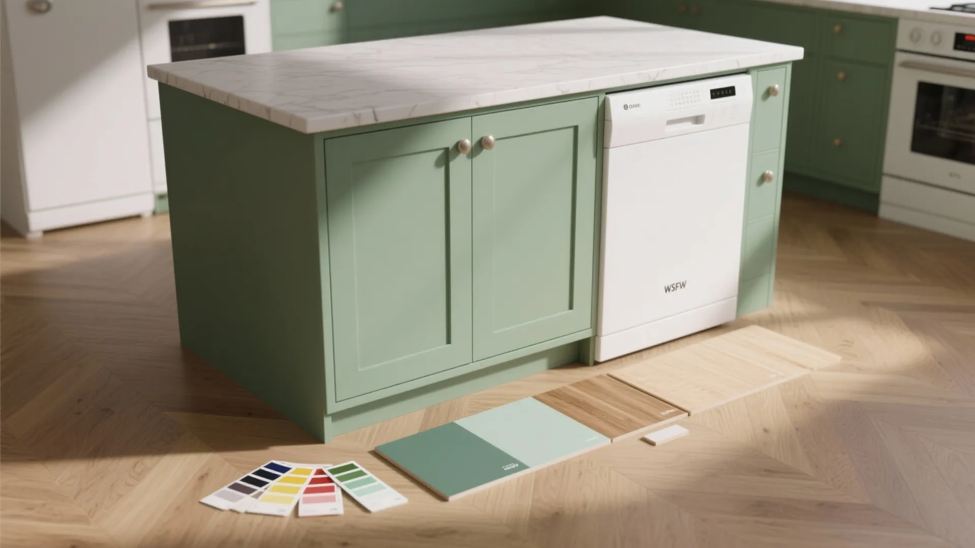 3. Zone with subtle color bands