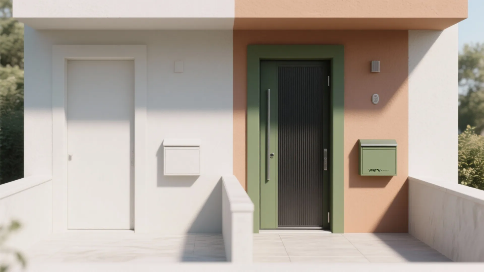 Color Blocking, Lines, and Built-In Niches