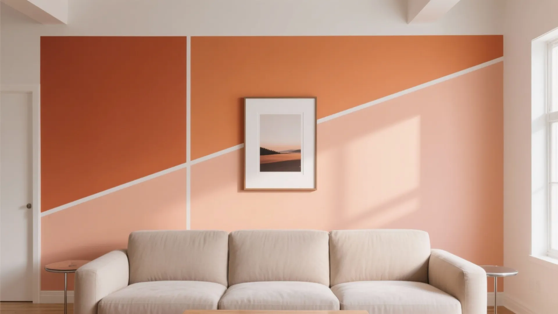Color-Block Panels And Geometric Murals