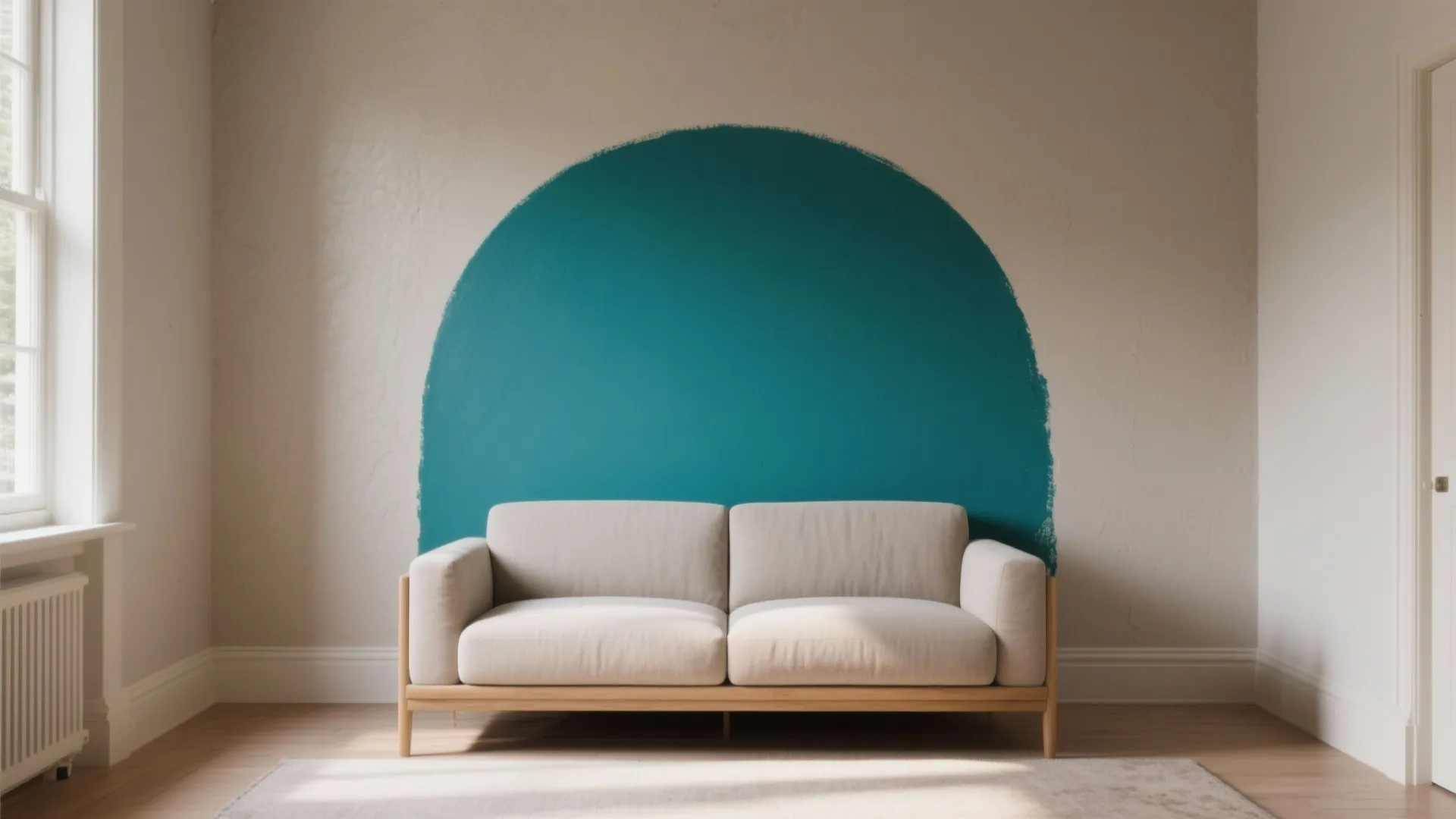 Bold Color-Block Accent Walls