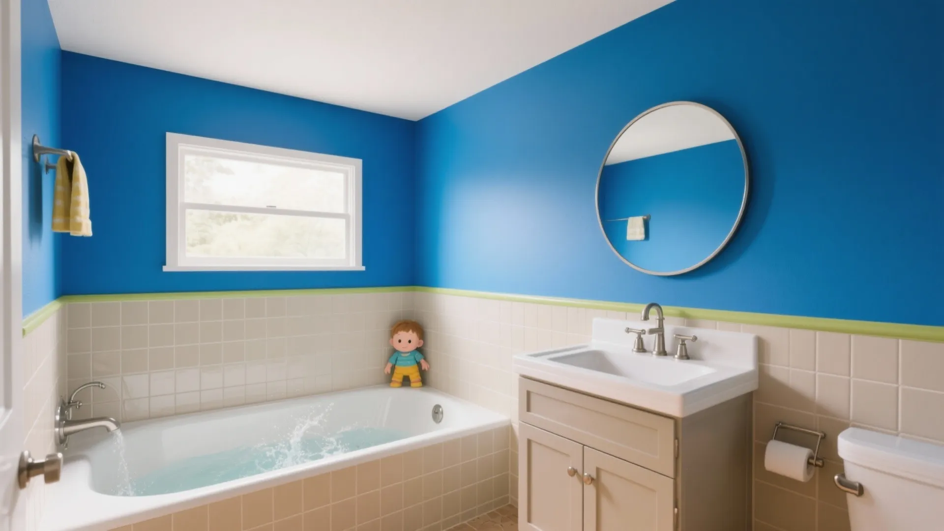 Color-Blocked, Wipe-Clean Surfaces