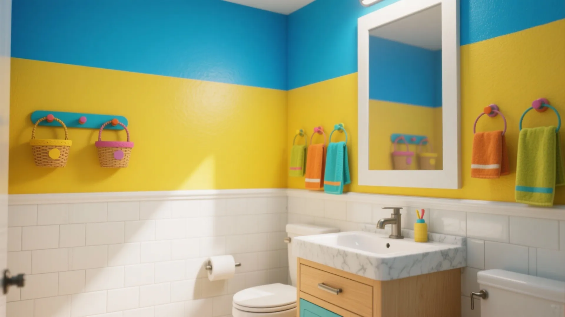 Color-Blocked Themes That Teach Wayfinding