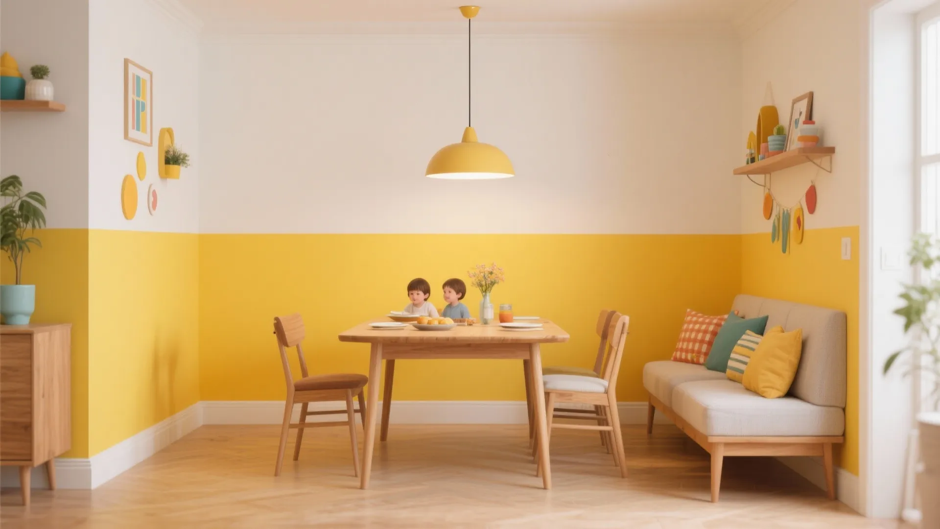 Playful Color Blocking