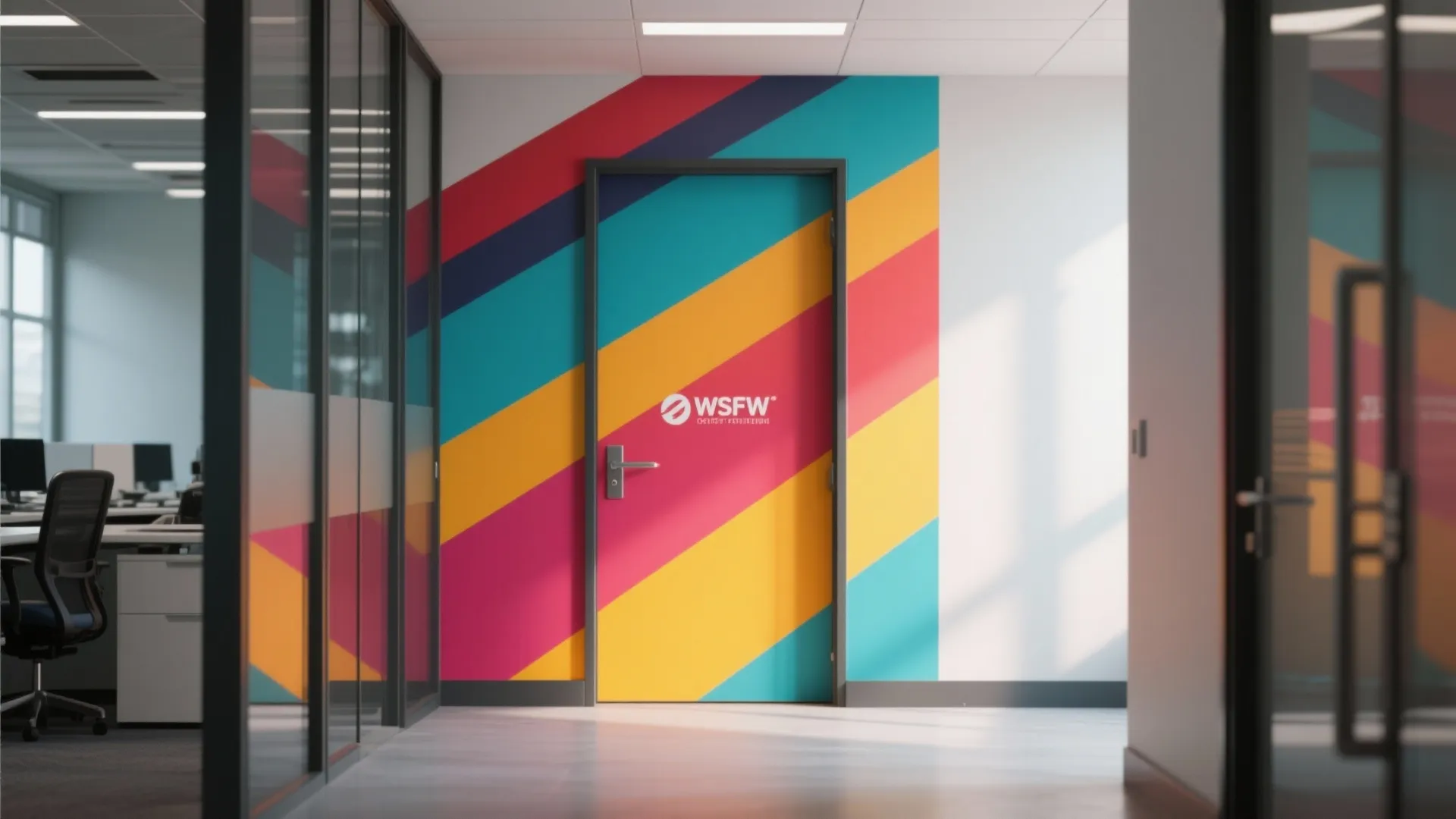 5. Color-Blocked Paint Designs