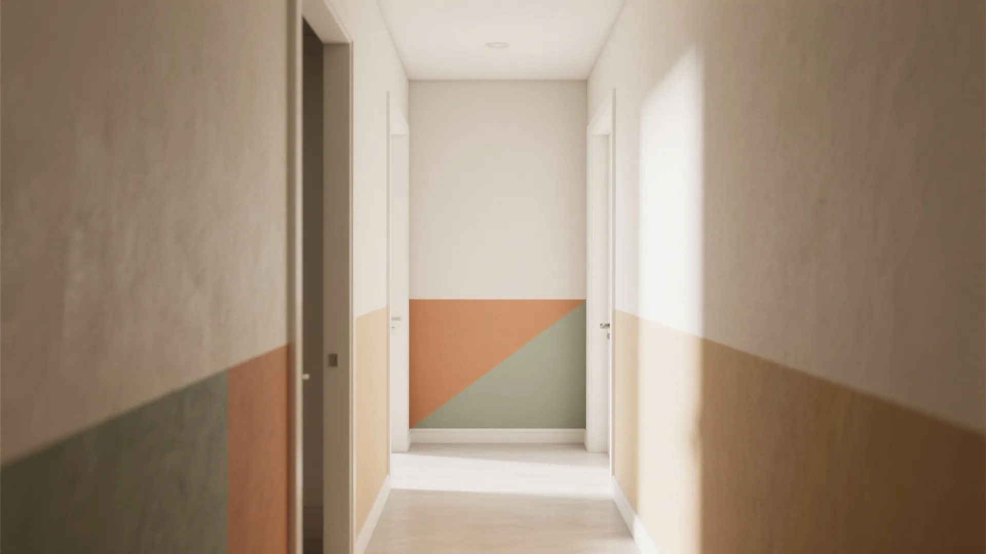 Painterly Color Blocking That Fits Small Rooms