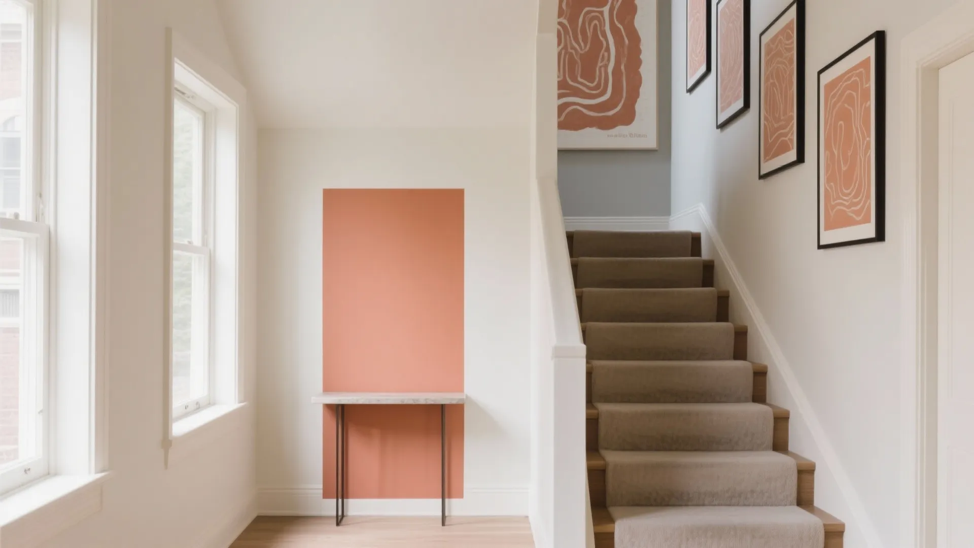 Color-Blocked Landings and Slow-Burn Murals