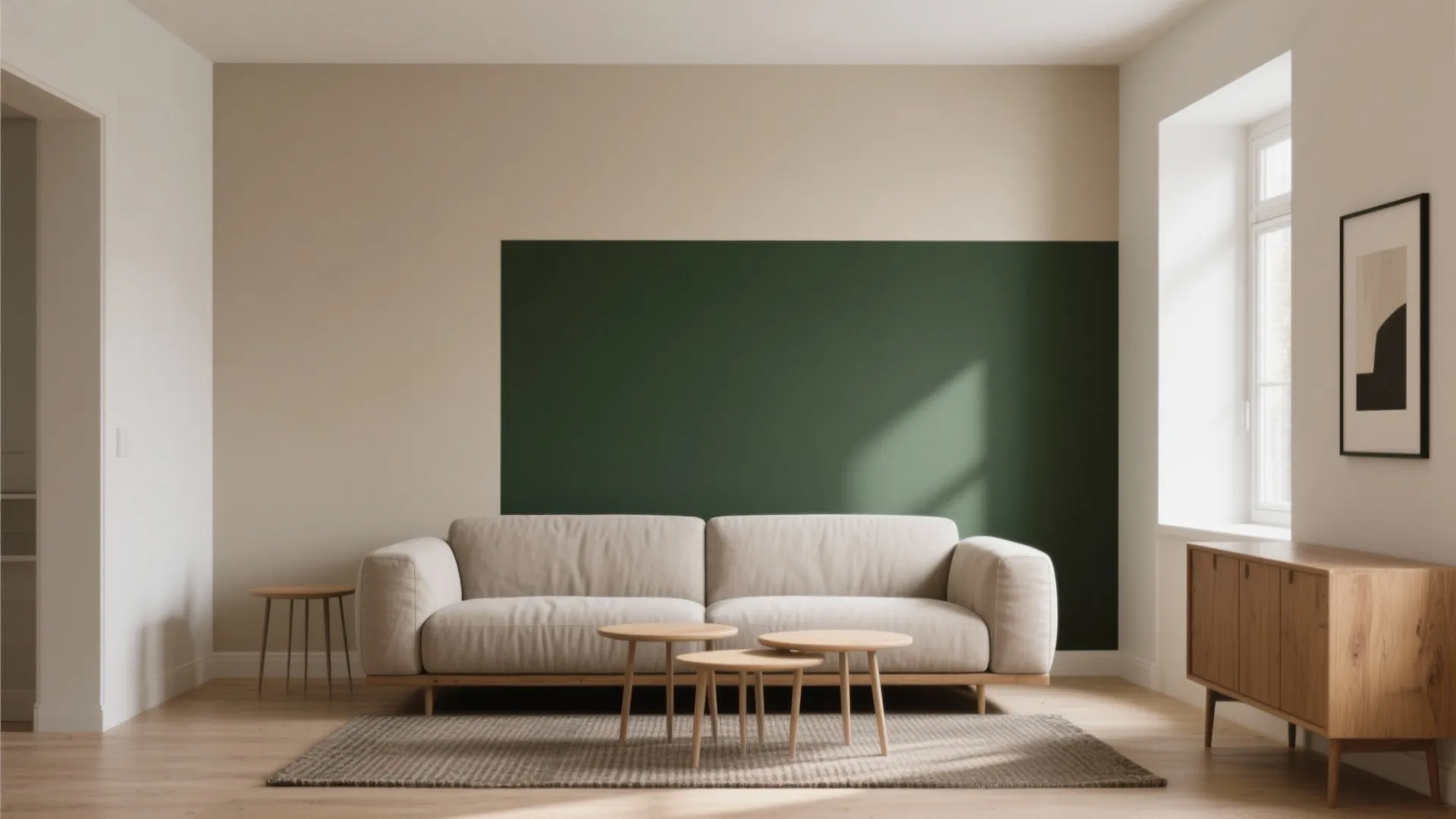 Color-Block Walls that Zone Your Space