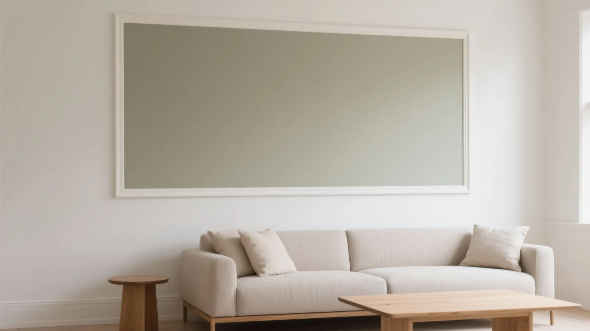 Color Blocking with Slim Moulding Frames