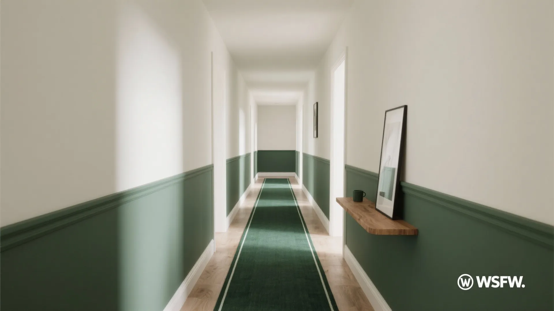 Zone the Hall with Color Blocking and Runners