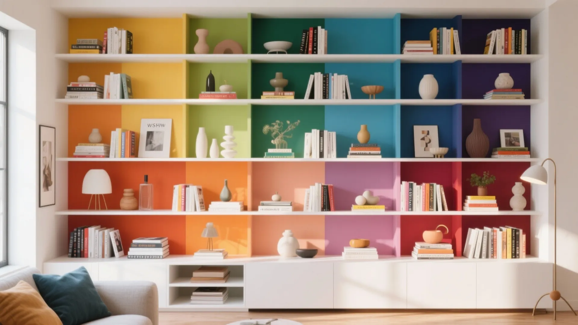 5. Color-Blocked Styling