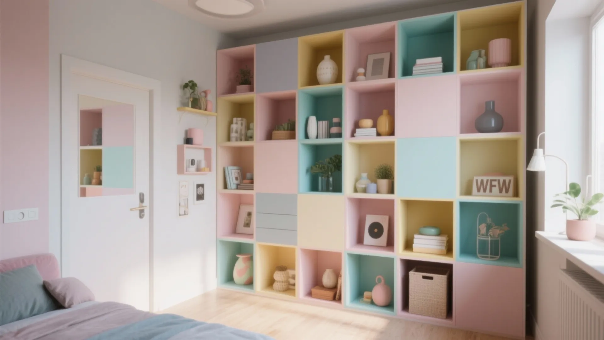 Color-Blocked Storage Solutions