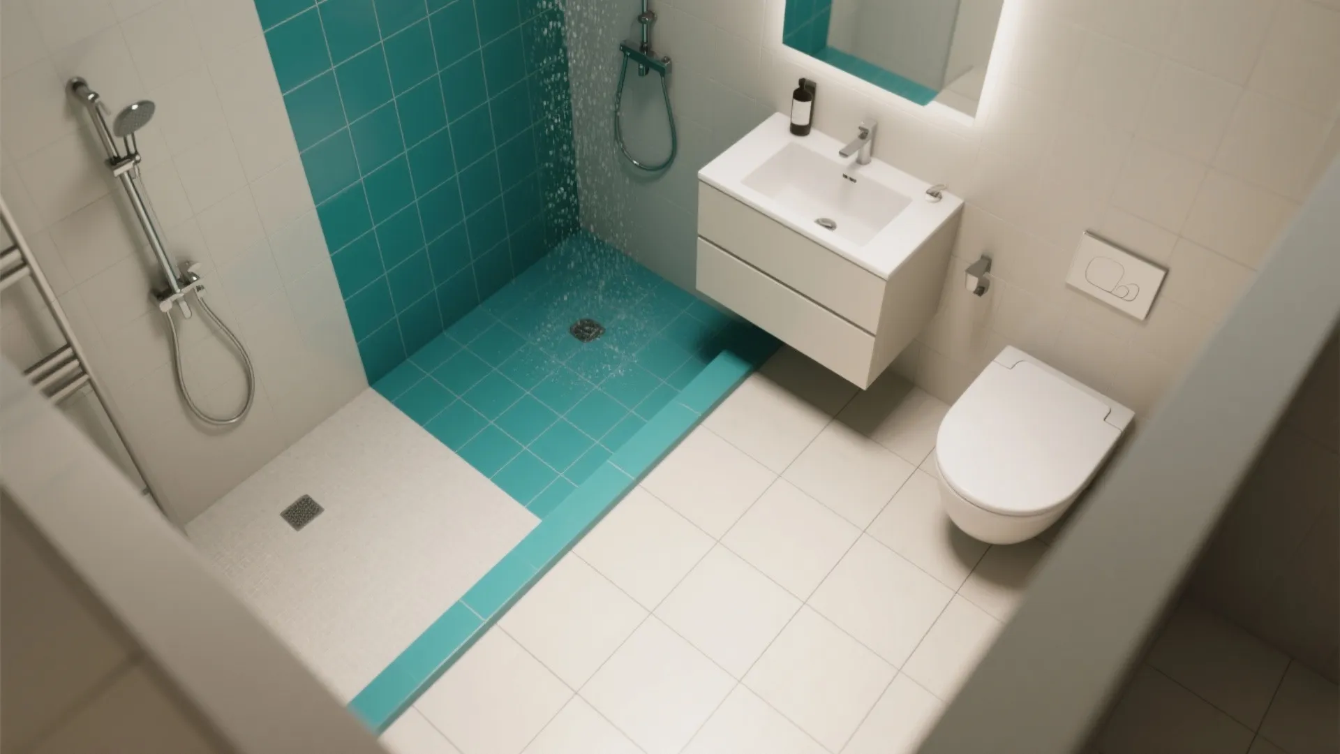 Color-Blocked Zoning: Wet vs Dry