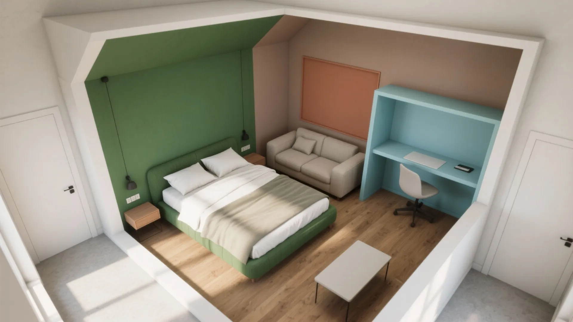 Color Blocking for Smart Zoning