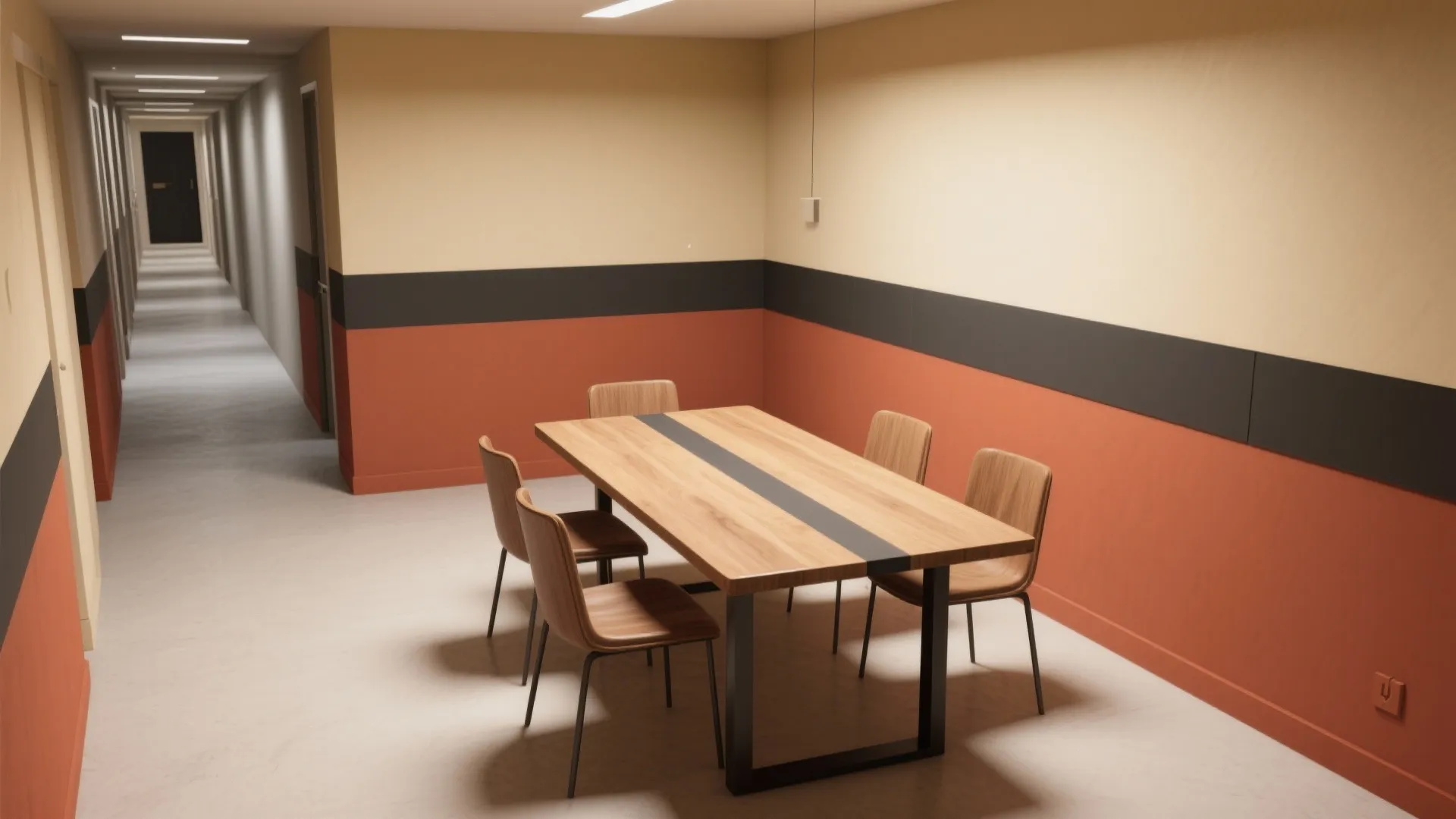 Color Blocking to Define Zones