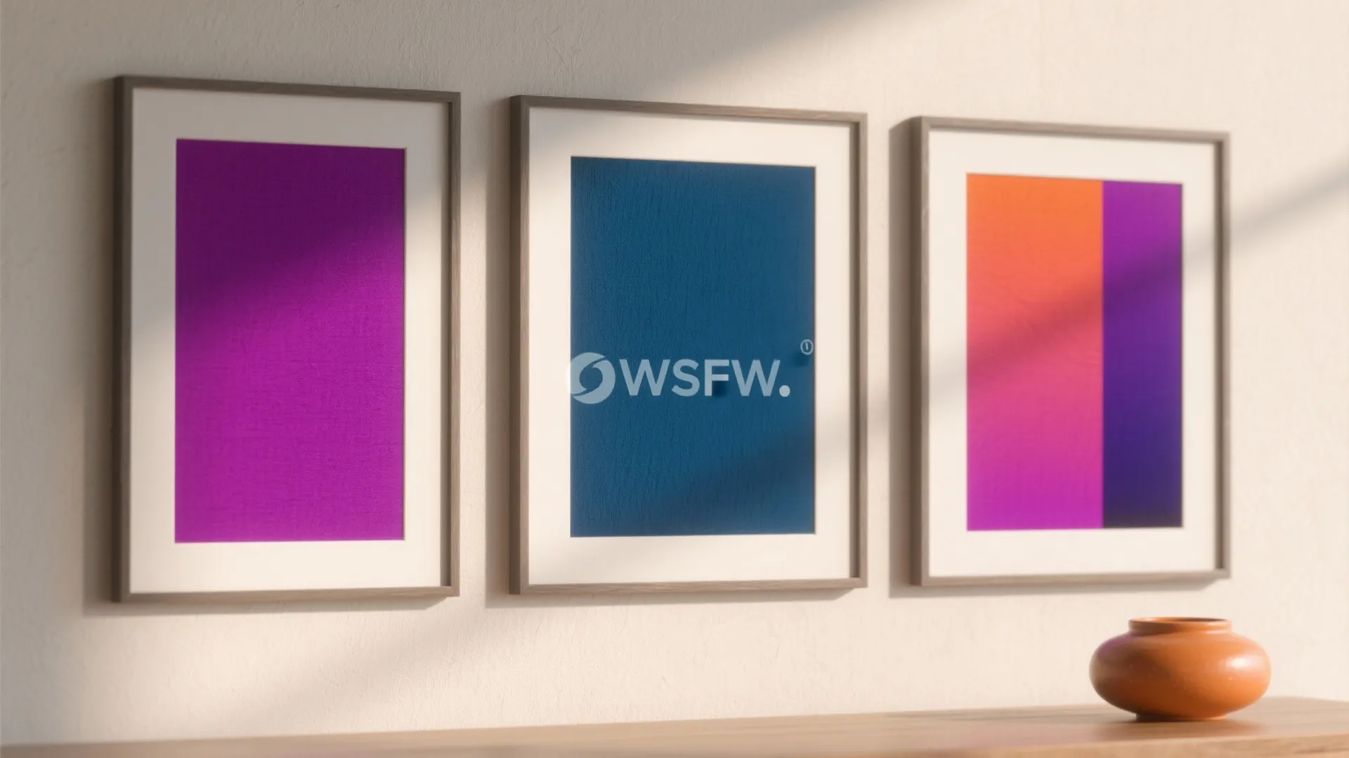 4. Color-block trio for impact