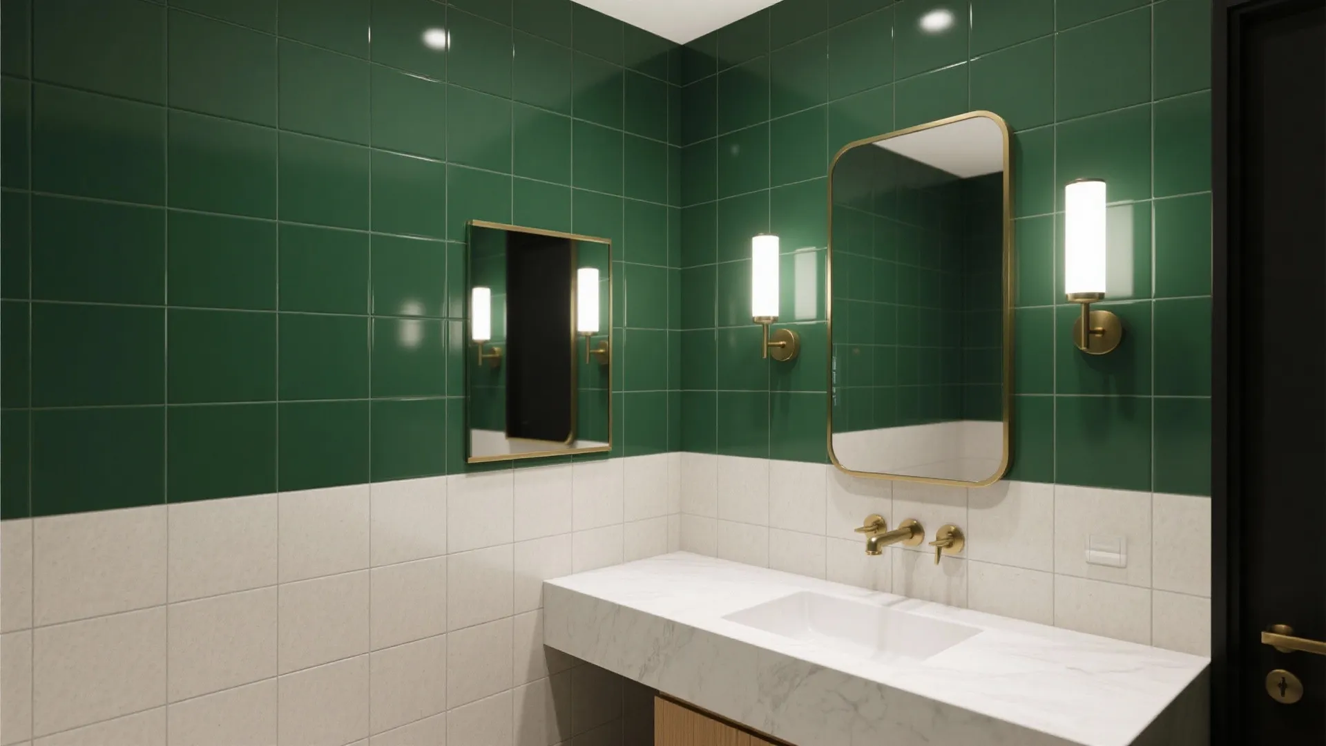 Small-Space Zoning with Color-Blocked PVC Tiles