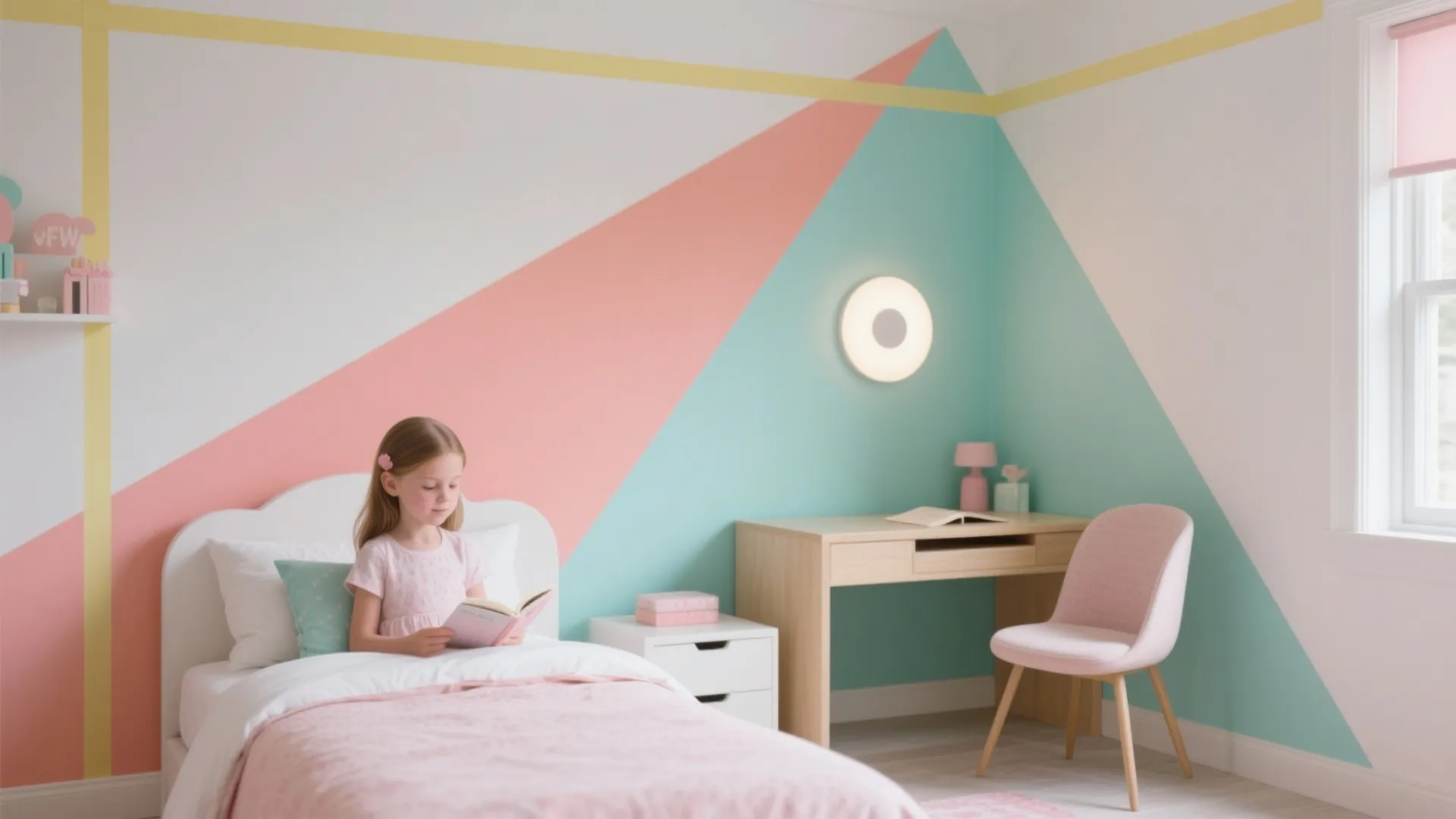 Idea 2: Color-Blocked Geometry