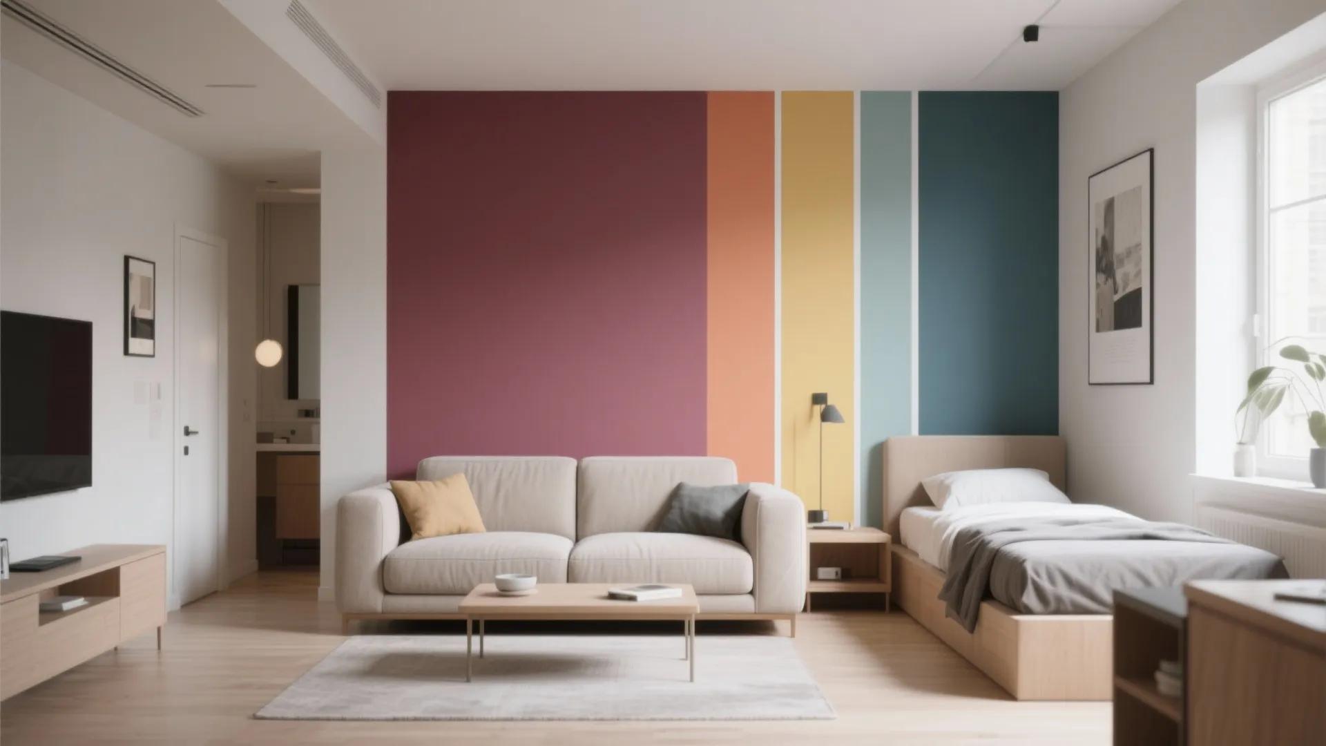 Color Blocking for Natural Zones