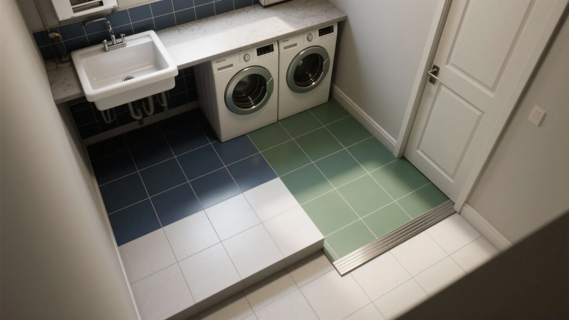 Idea 4: Color-block to zone wet vs. fold areas