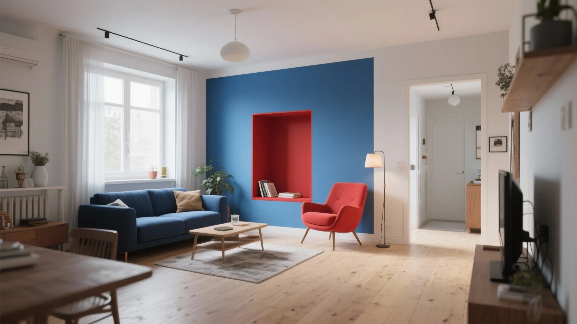 5. Create zones using color blocking