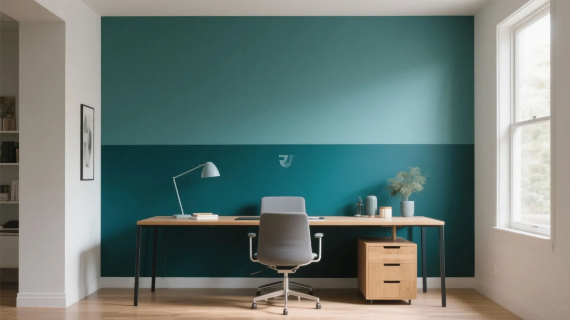 4. Color-Blocked Paint