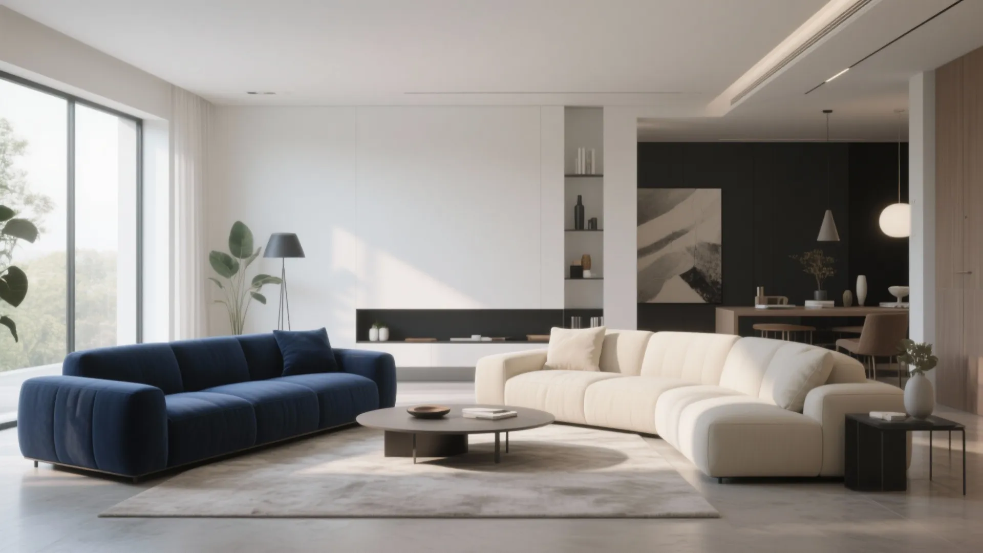 7. Color-Blocked Contrast