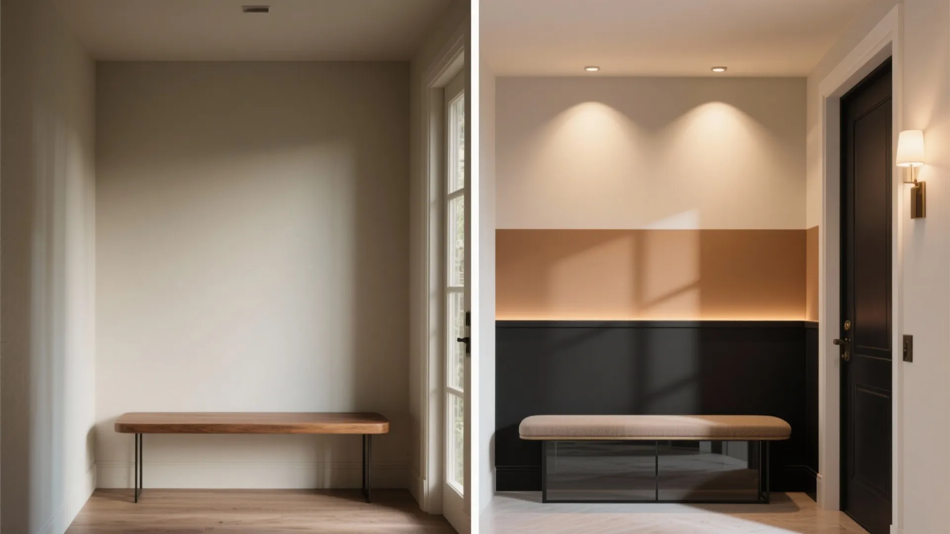 Idea 5: Color blocking and smart paint that works hard