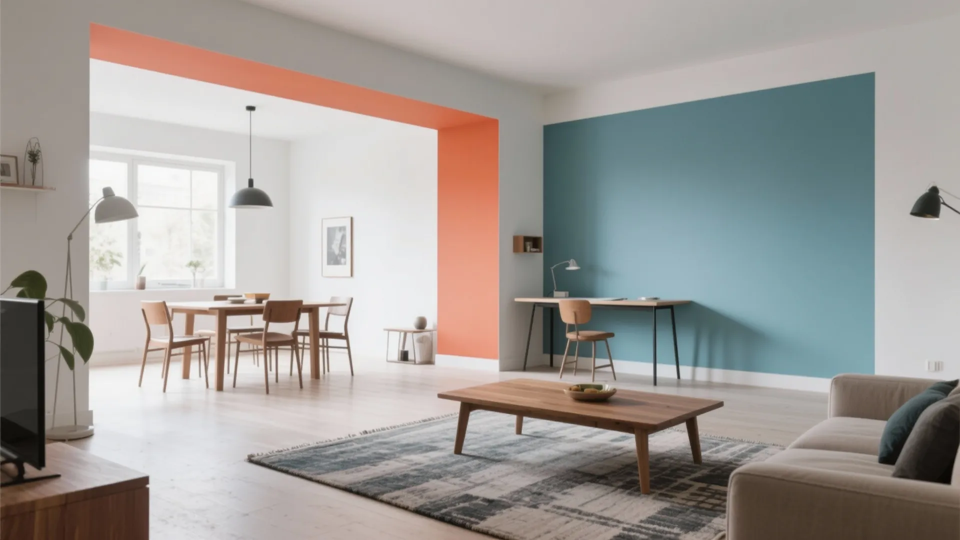 3) Zoning with Colour Blocking