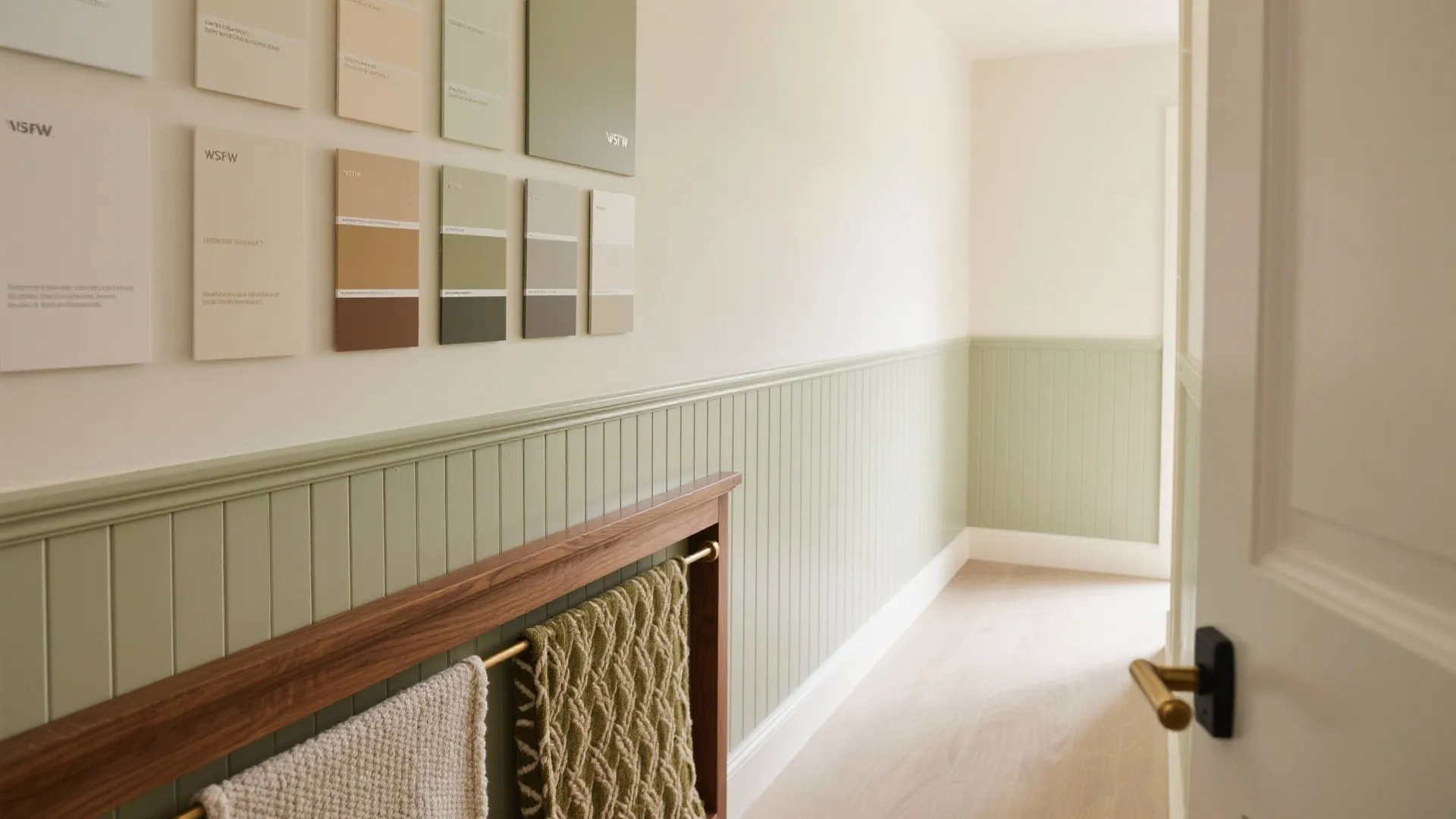 Color Blocking, Wainscot Lines, and Durable Finishes