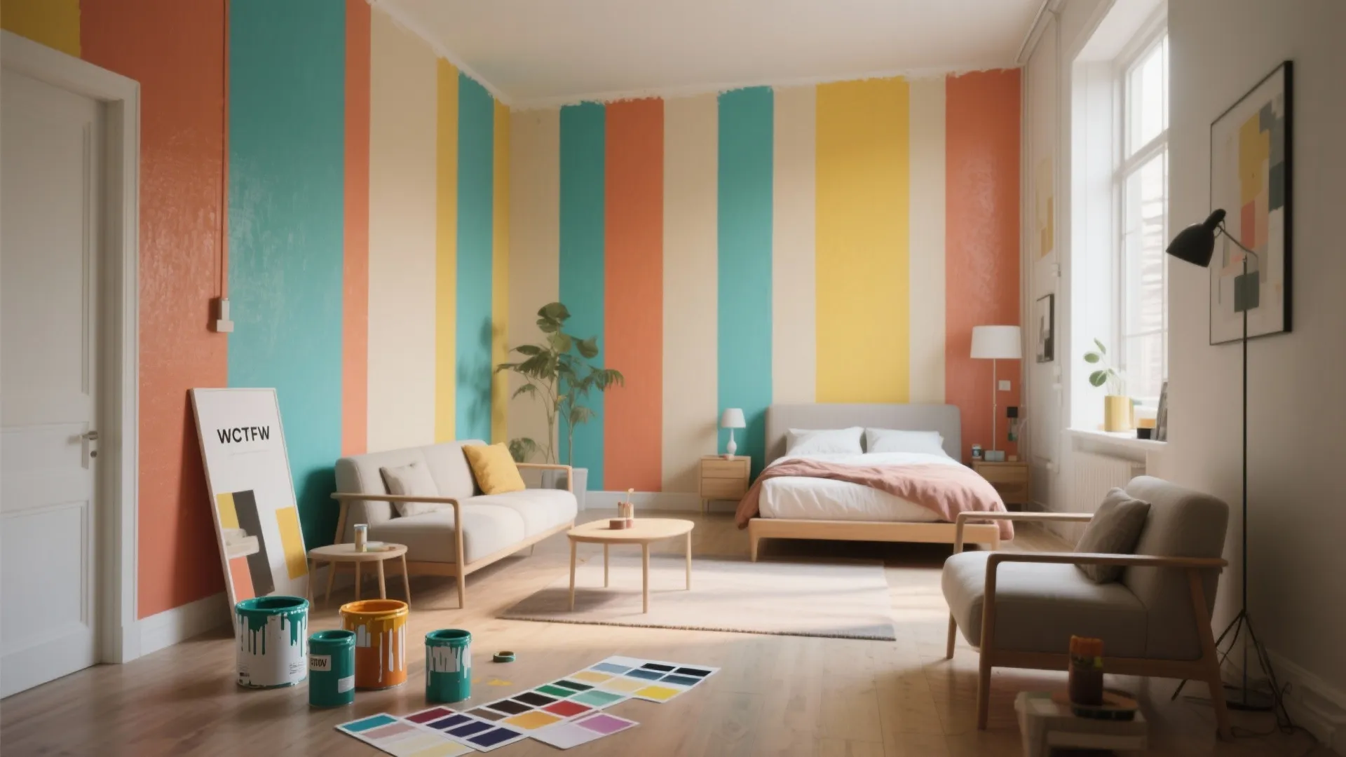 1. Playful Color Blocking