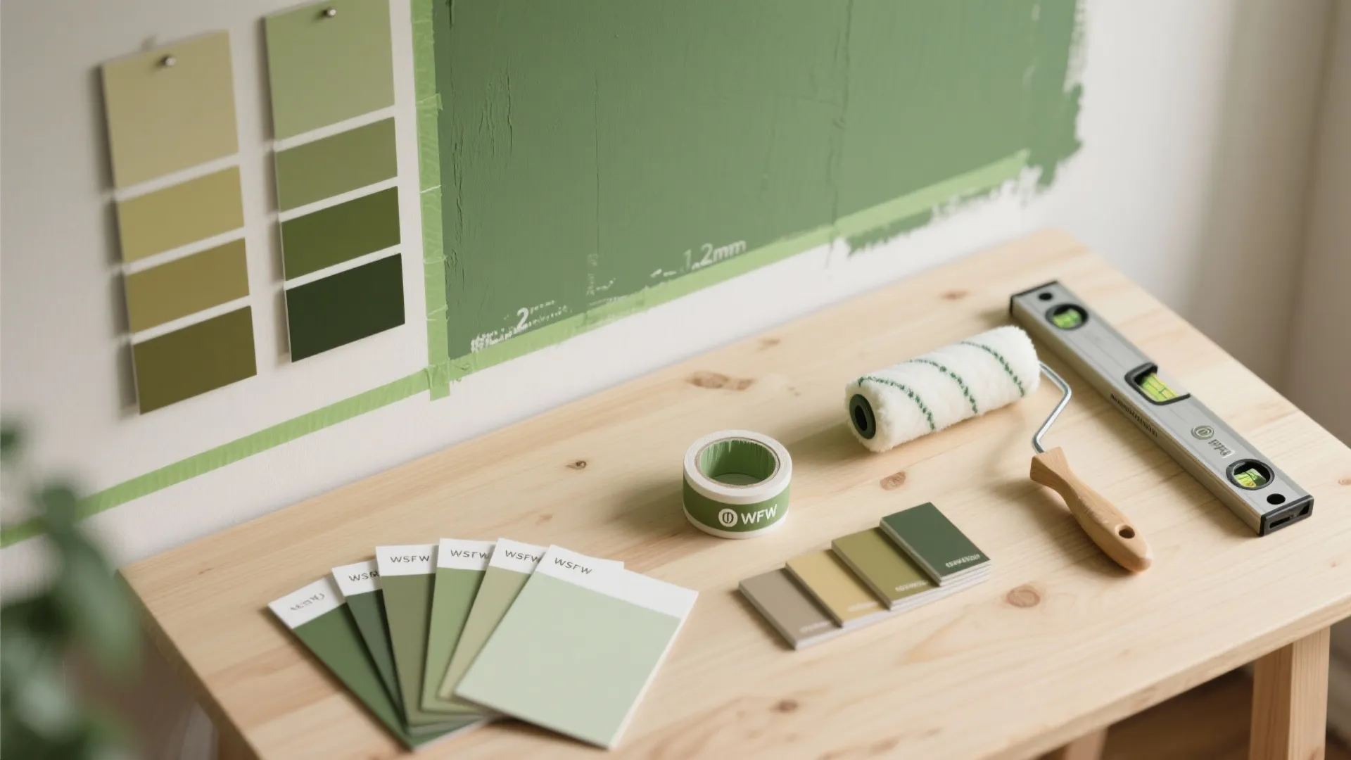 Two-Tone Green Color Blocking