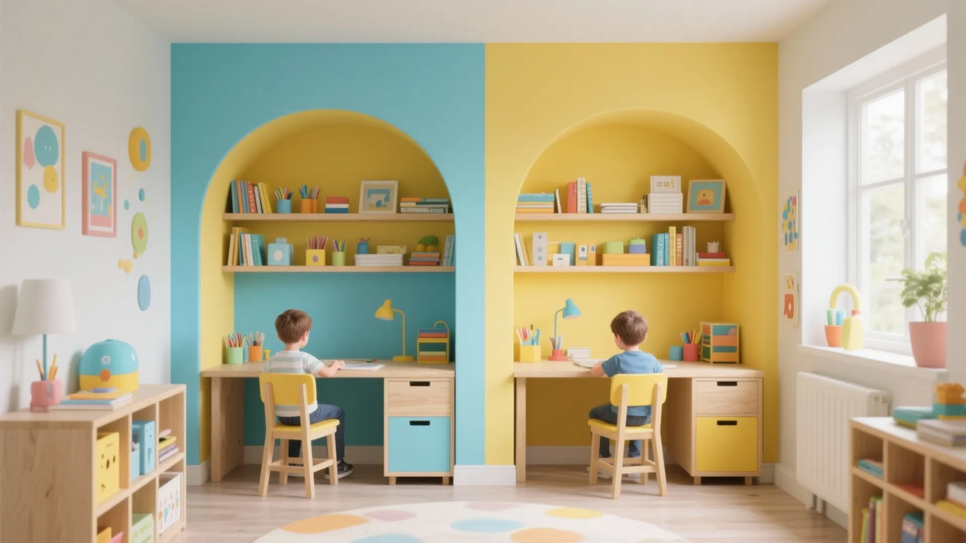 Playful Color Blocking