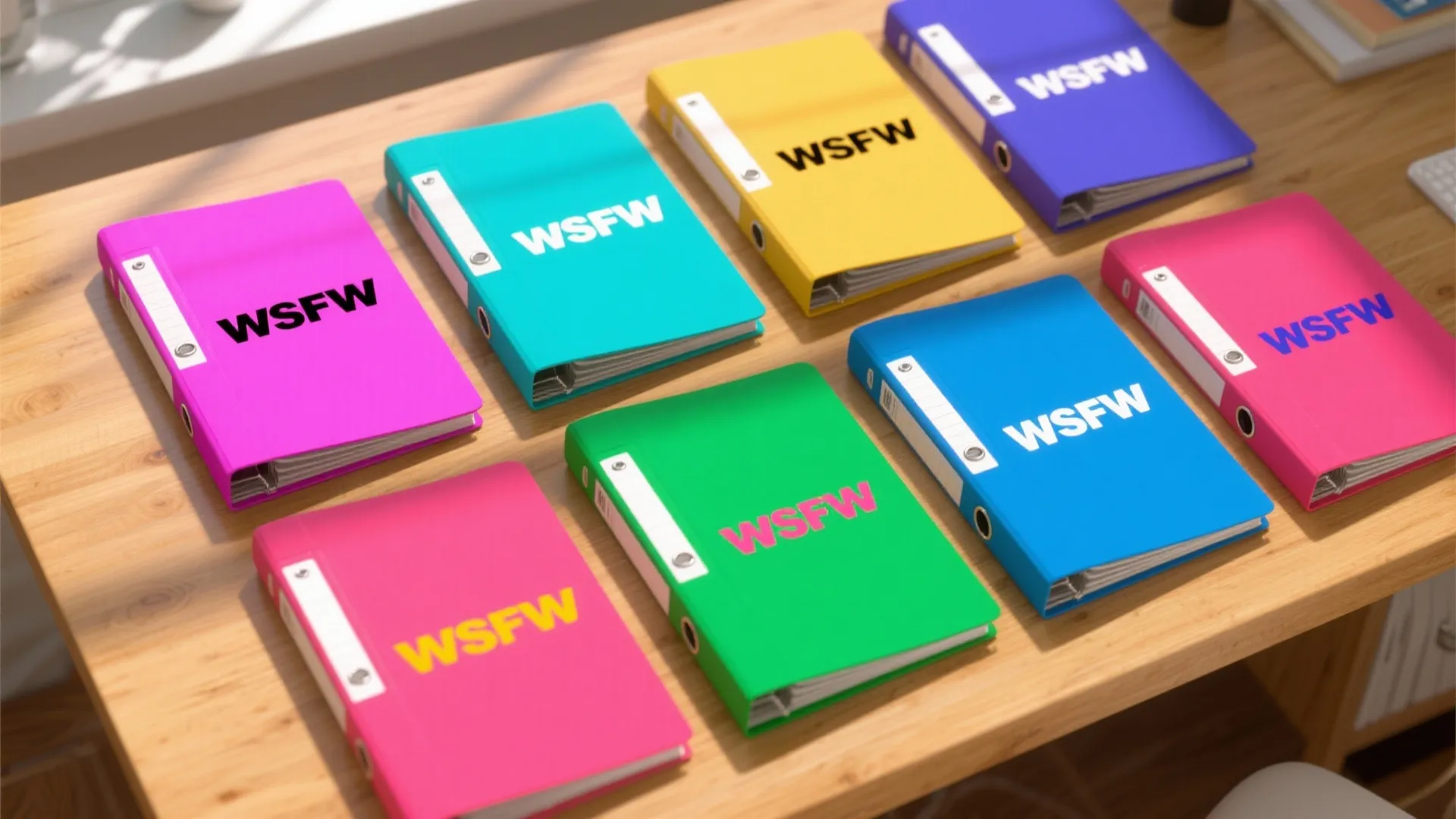 2. Color-Coded Binders