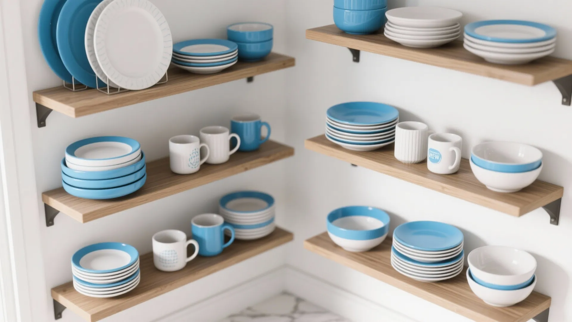 Idea 2: Color-coded dishware