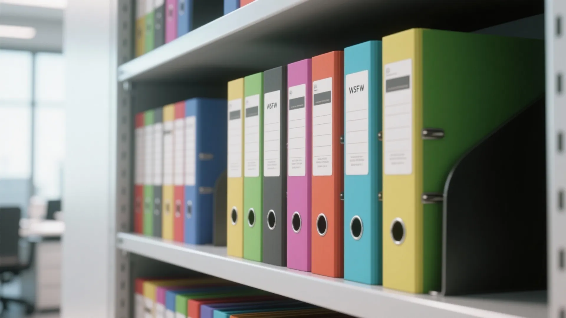 1. Color-Coded Filing System