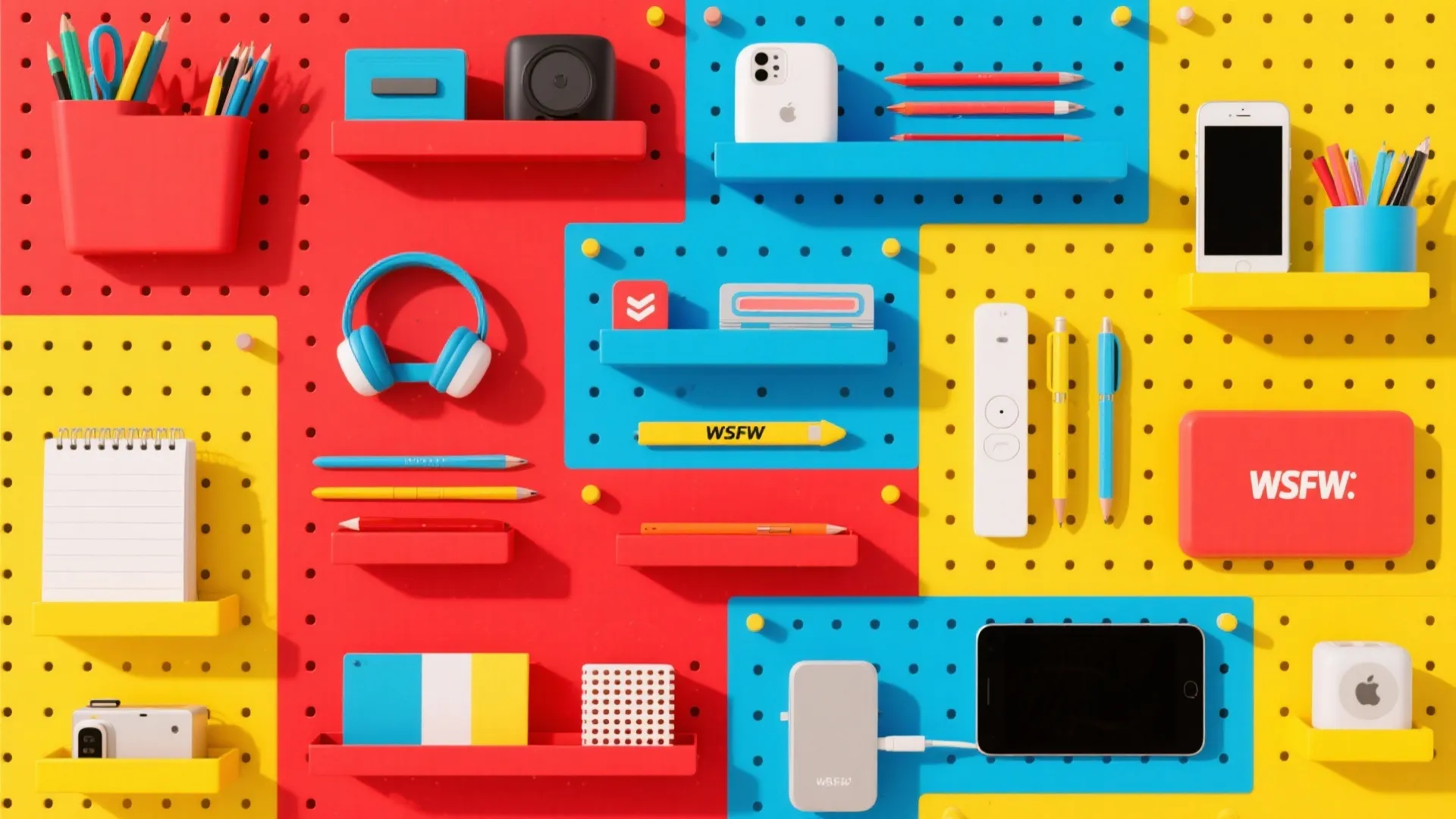 4. Color-Coded Storage