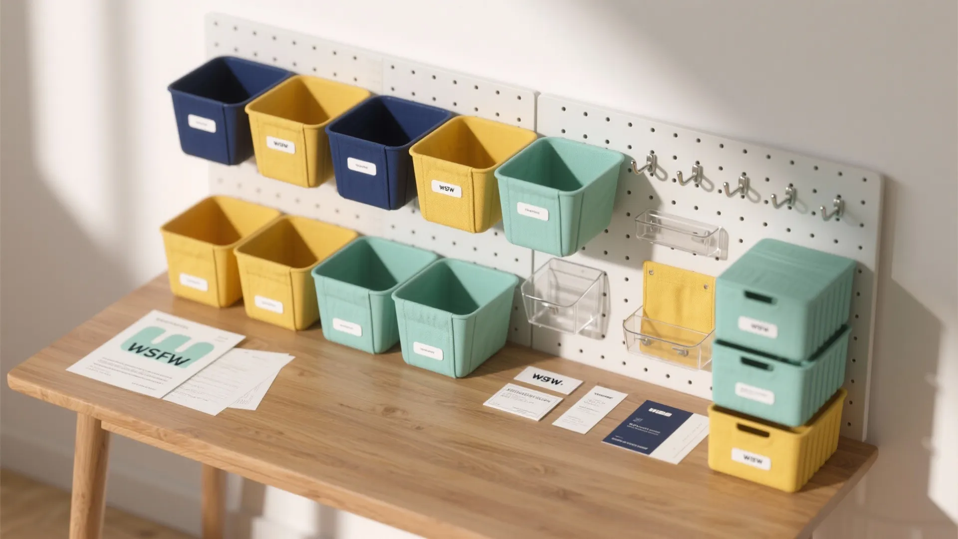 3. Color-Coded Storage System