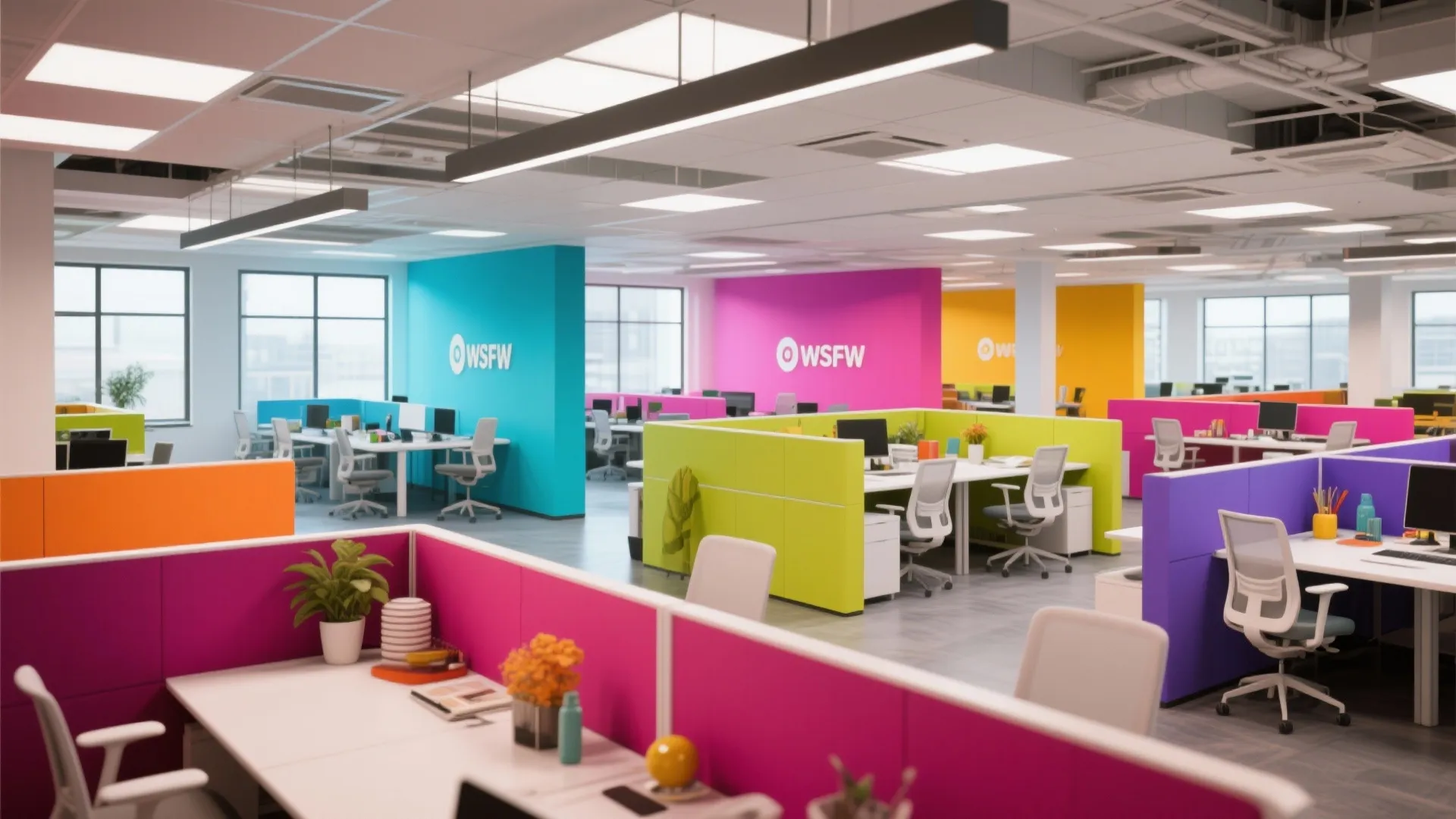 6. Color-Coded Work Zones