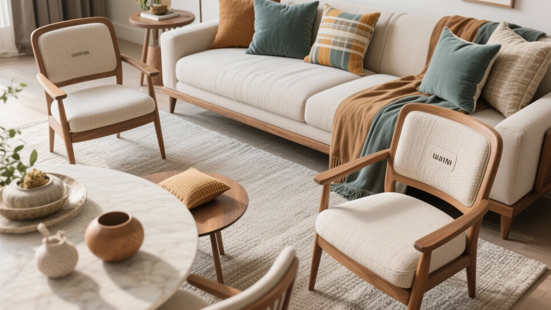 Tip 4: Color Cohesion with Accent Pieces