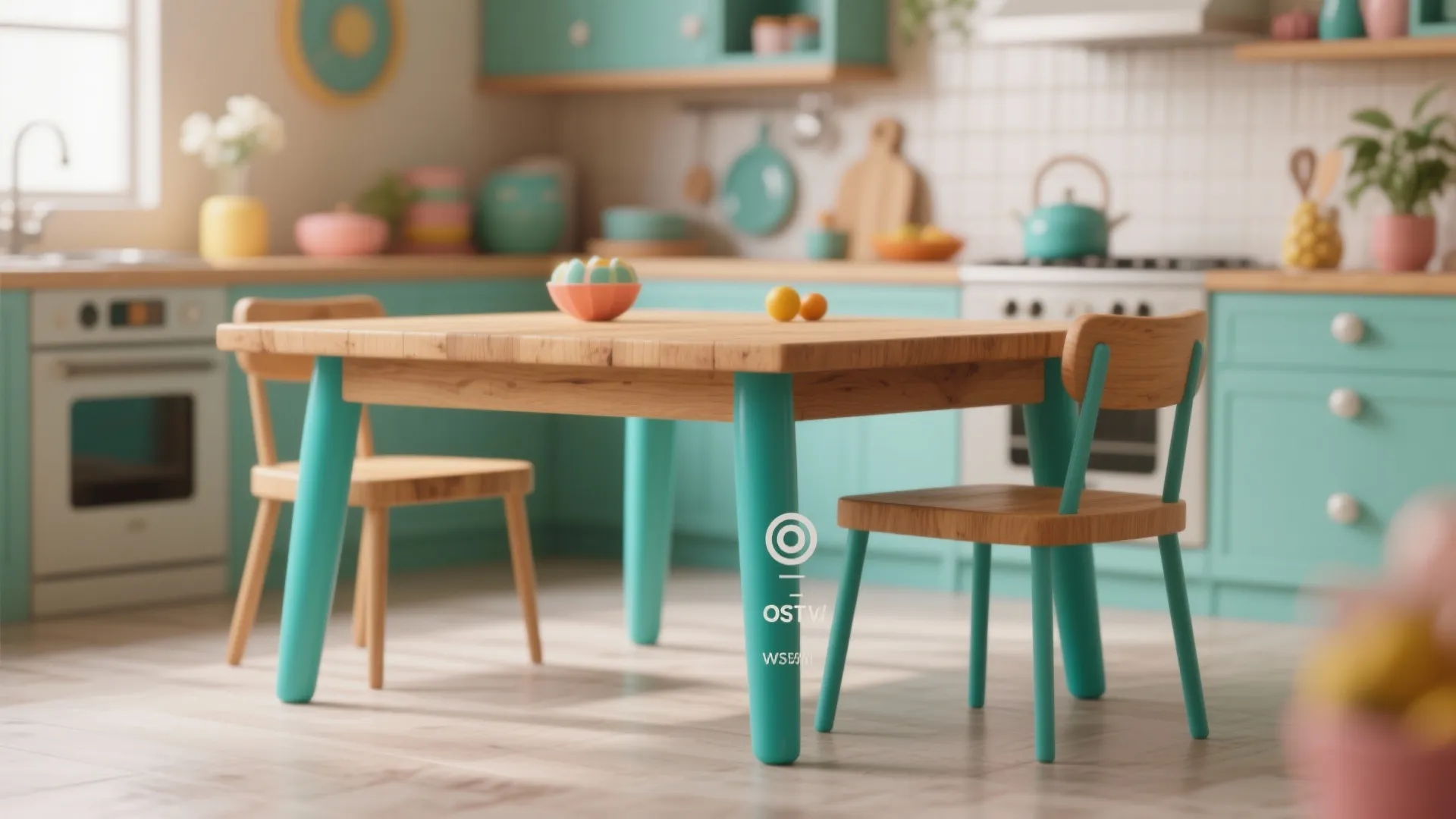 6. Color-Dipped Legs