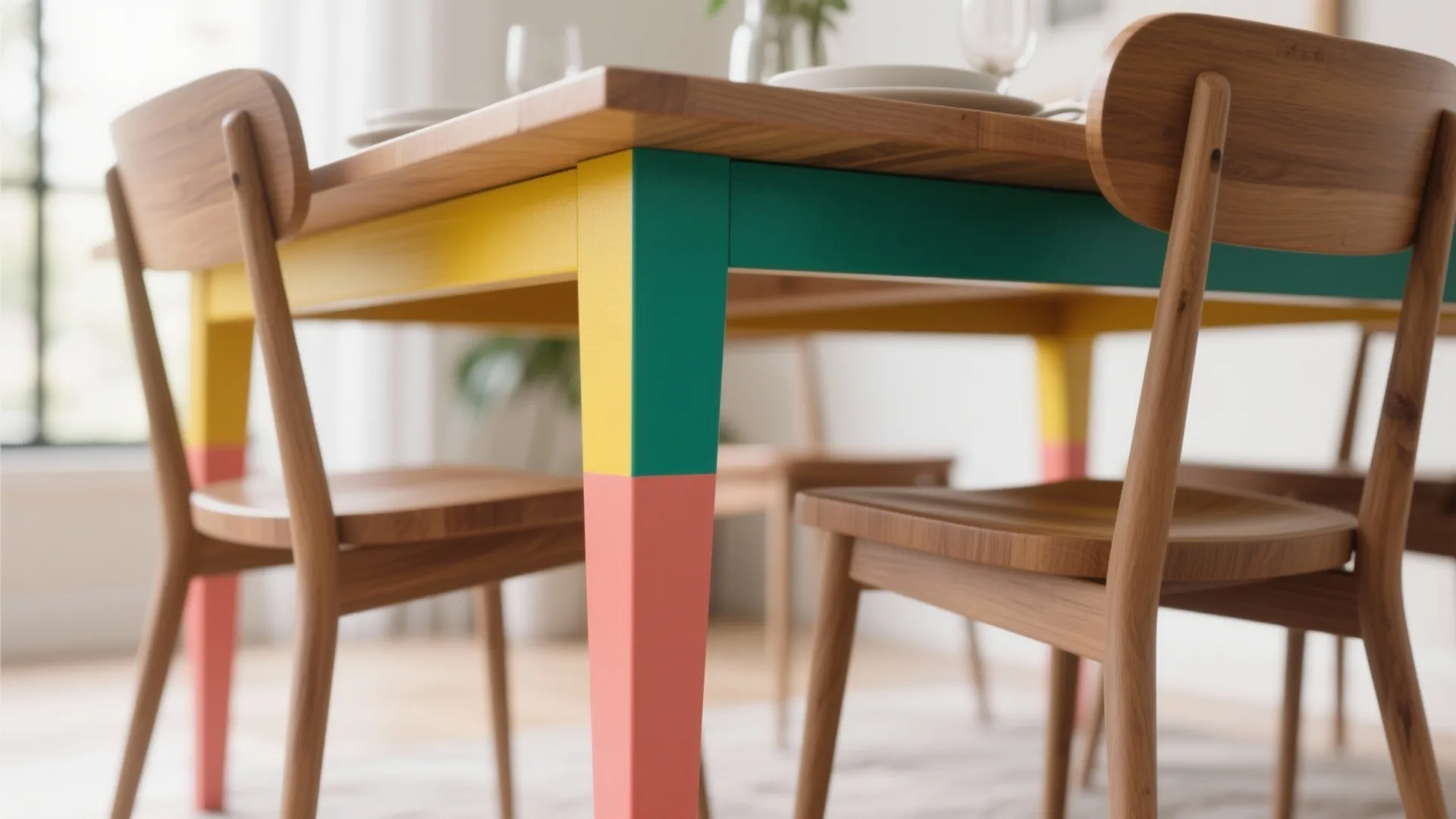 5. Color-Dipped Legs