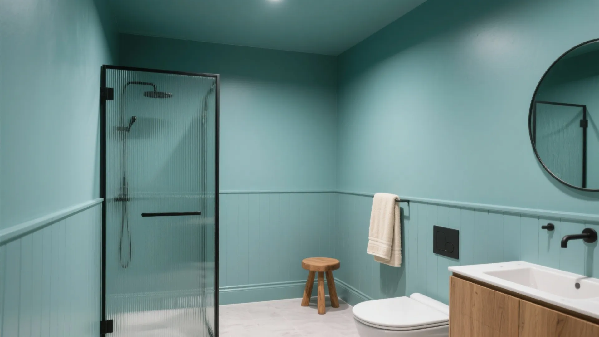 Color Drenching in Moisture-Resistant Satin