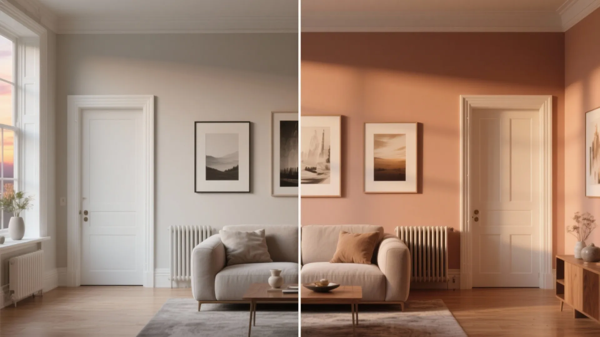 Color Drenching for Depth (Walls, Doors, and Trim in One Hue)