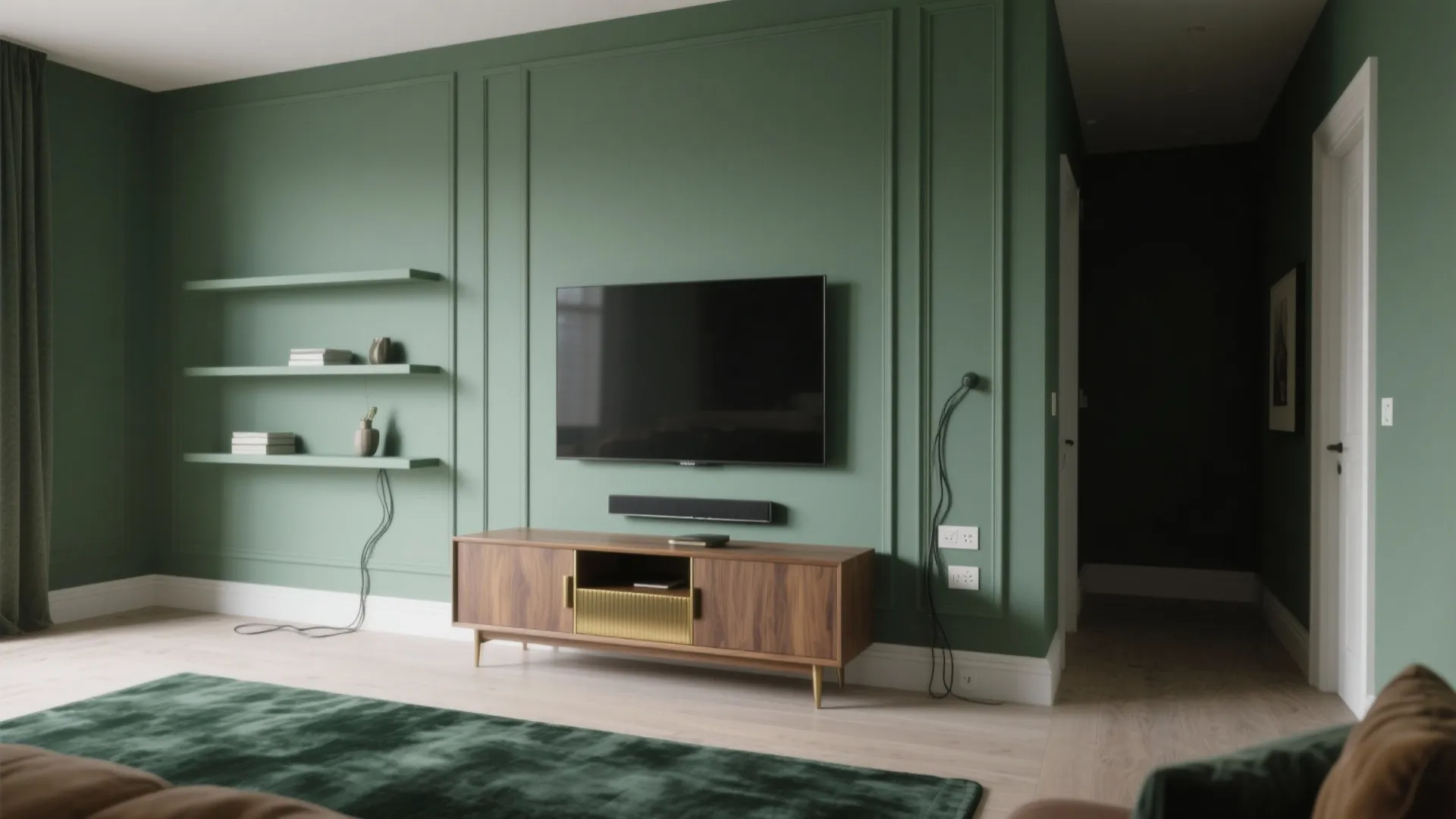 Color Drenching the Focal Wall