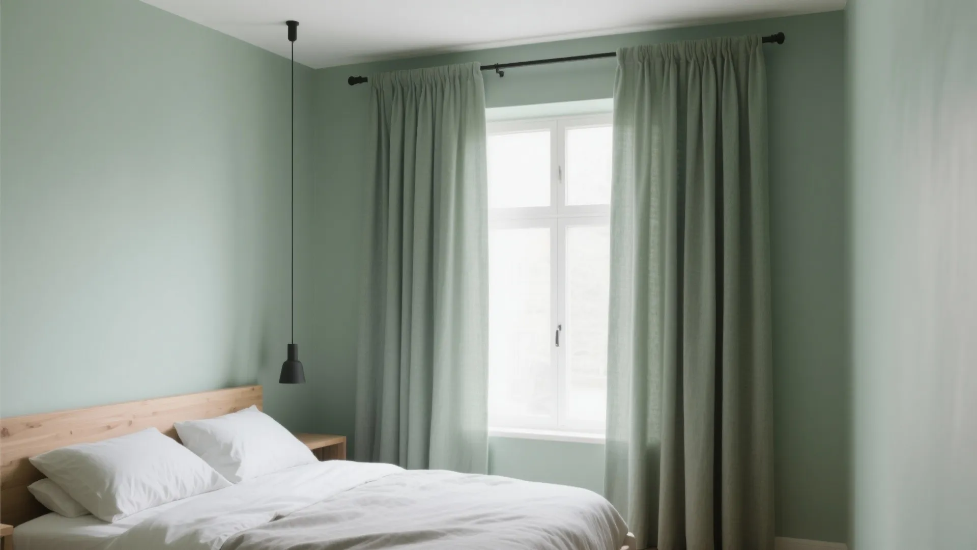 Color-Drenching Curtains That Match Your Walls