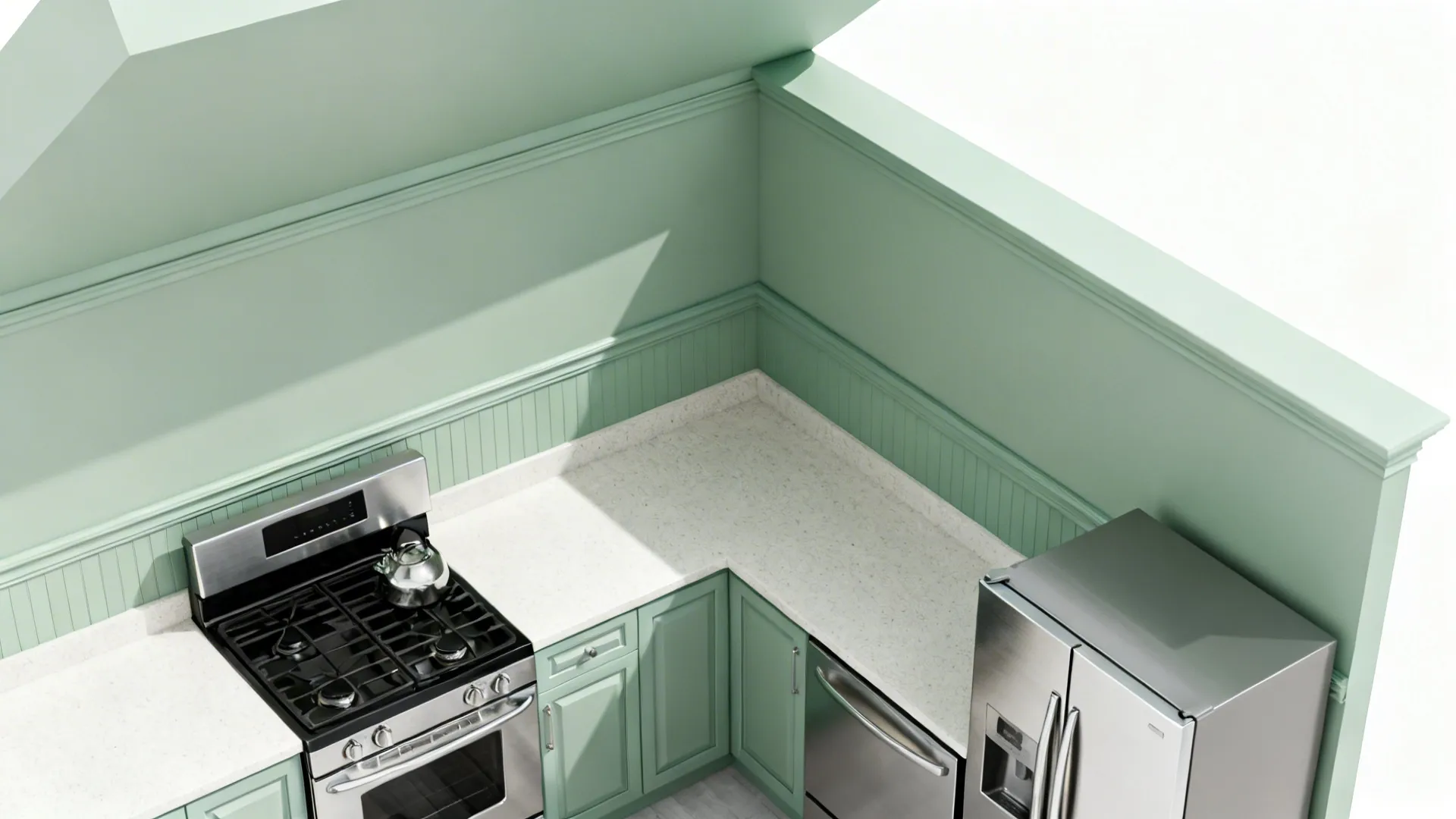 3) Color Drenching: One Hue, Multiple Surfaces