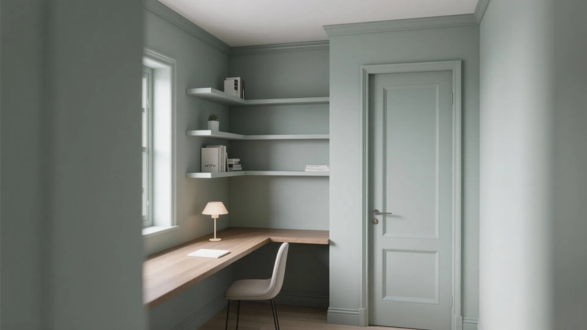 Color Drenching: Ceiling, Trim, and Walls in One Hue