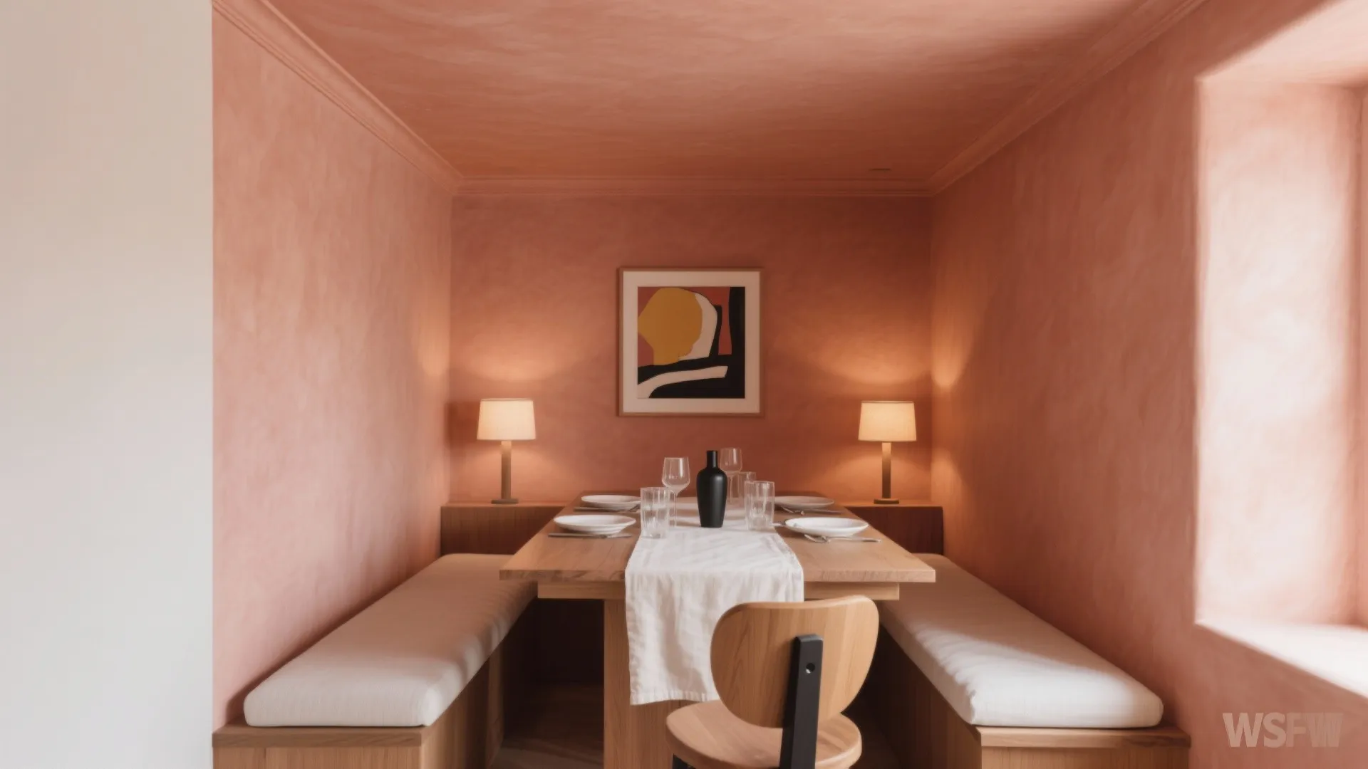 Color Drenching (Walls, Ceiling, and Trim in One Hue)